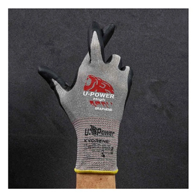 Vendita online Guanti antitaglio B U-Power modello HIGH nero/grigio